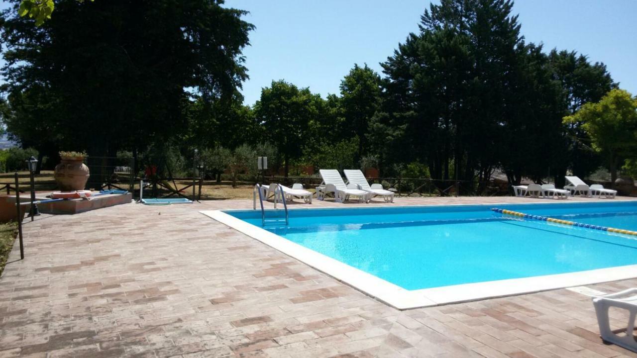 Agritur Villa Osvaldo Castiglione Del Lago Perugia Colazione Piscina Acqua Salata Extérieur photo